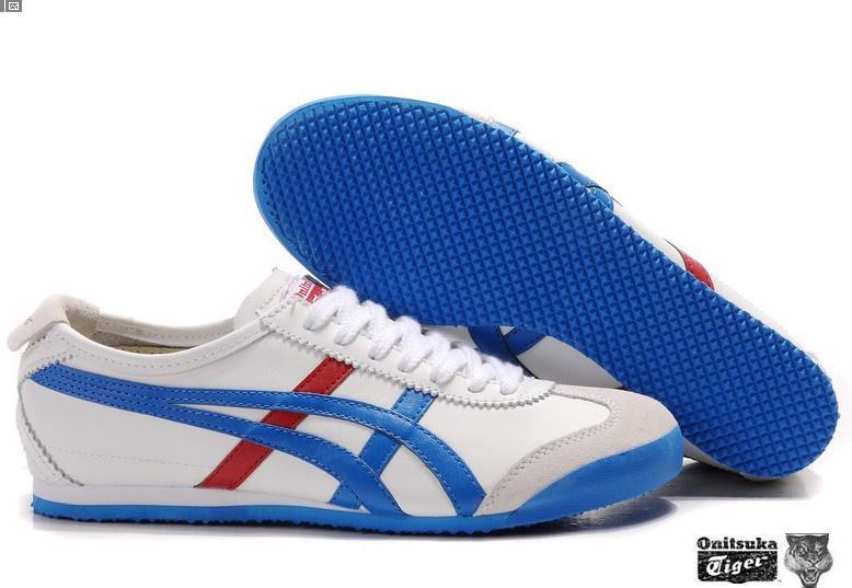 Onitsuka Tiger Mexico 66 Lauta Shoes in White Sky Blue