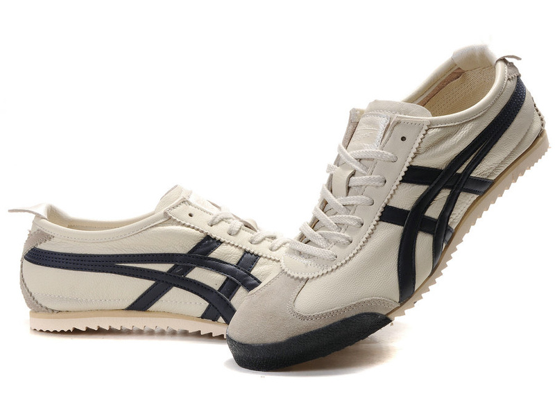 Onitsuka Tiger Mexico 66 Deluxe Beige Deep Blue
