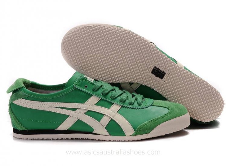 Onitsuka Tiger Mexico 66 Shoes Green Beige