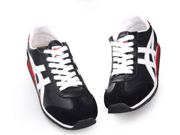 Asics Onitsuka Tiger California Shoes Black White Red