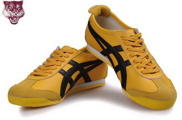 Asics Onitsuka Tiger Kanuchi Shoes Yellow Black