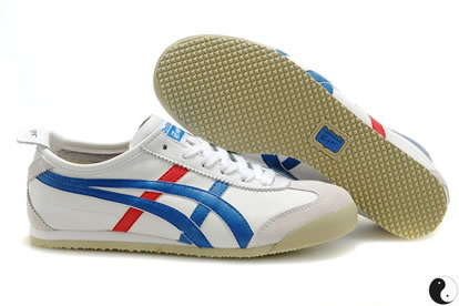 Asics Onitsuka Tiger Mexico 66 Shoes Navy Blue Red White