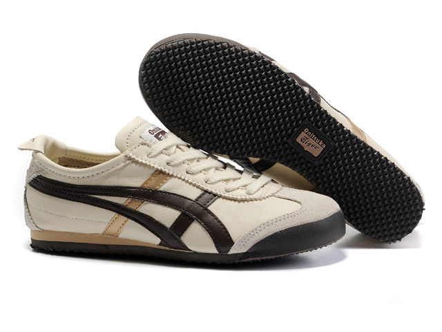 Asics Onitsuka Tiger Mexico 66 Womens Beige Brown