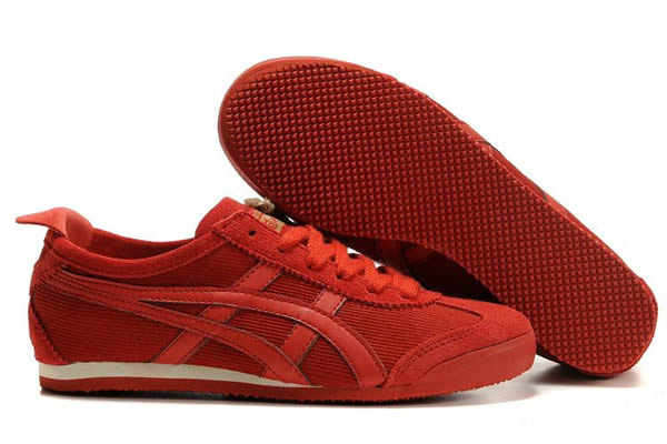 Asics Onitsuka Tiger Mexico 66 Womens Shoes All Red