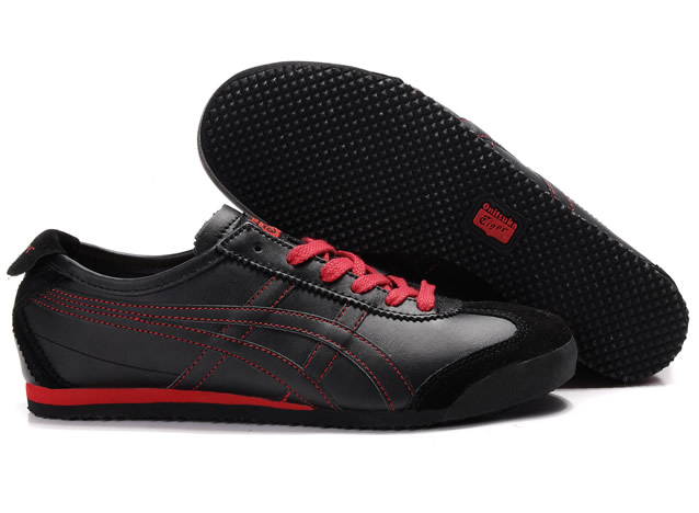 Onitsuka Tiger Mexico 66 Shoes Pink Black Red