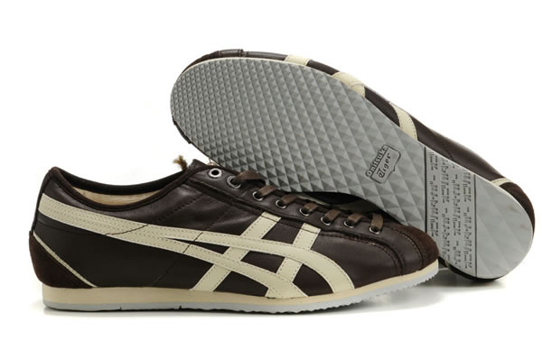 Onitsuka Tiger Olympos Shoes Brown Beige