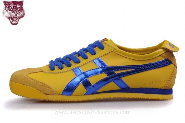 Onitsuka Tiger Kanuchi Yellow/Metallic Blue Shoes